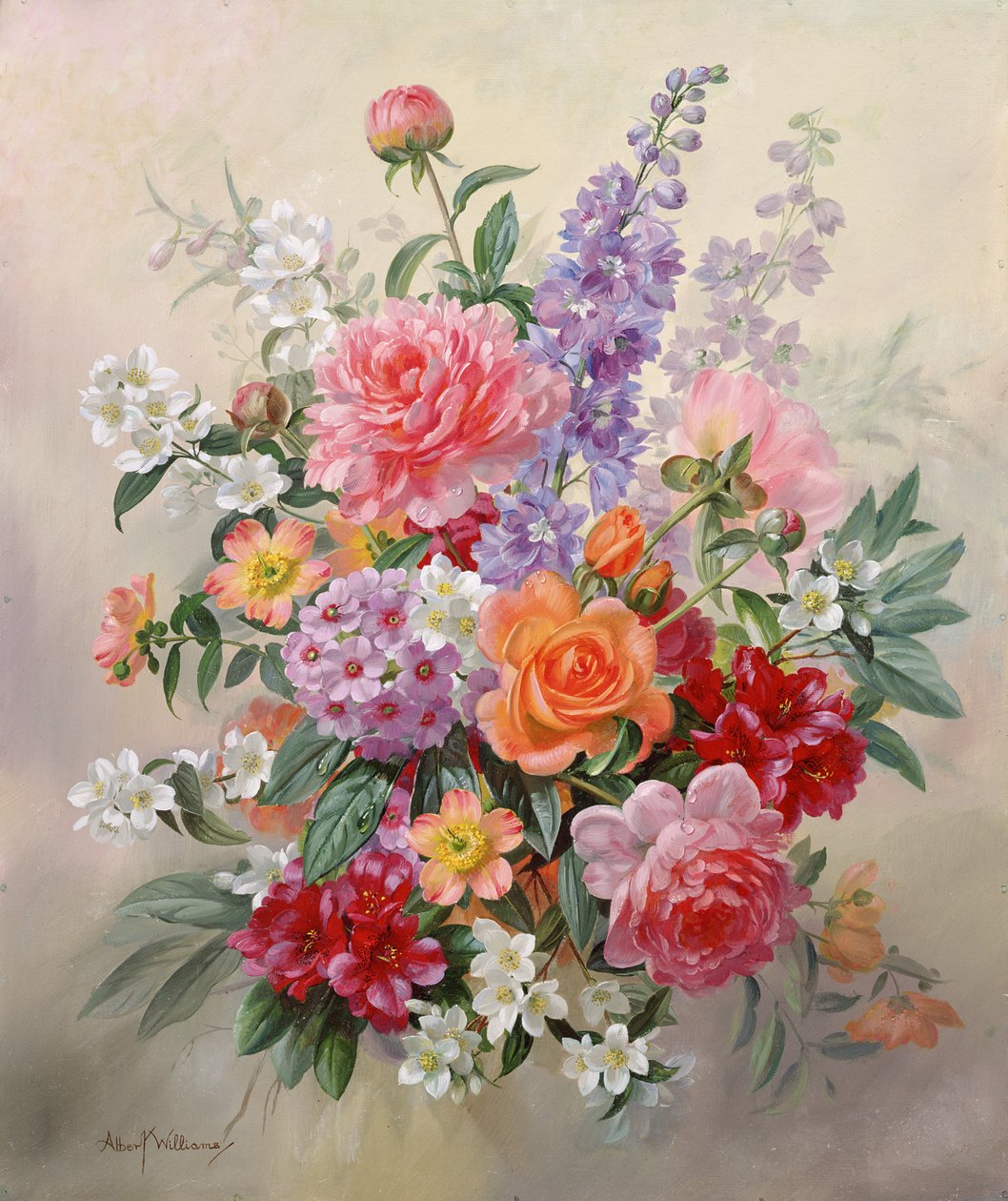 En højsommerbuket af Albert Williams
