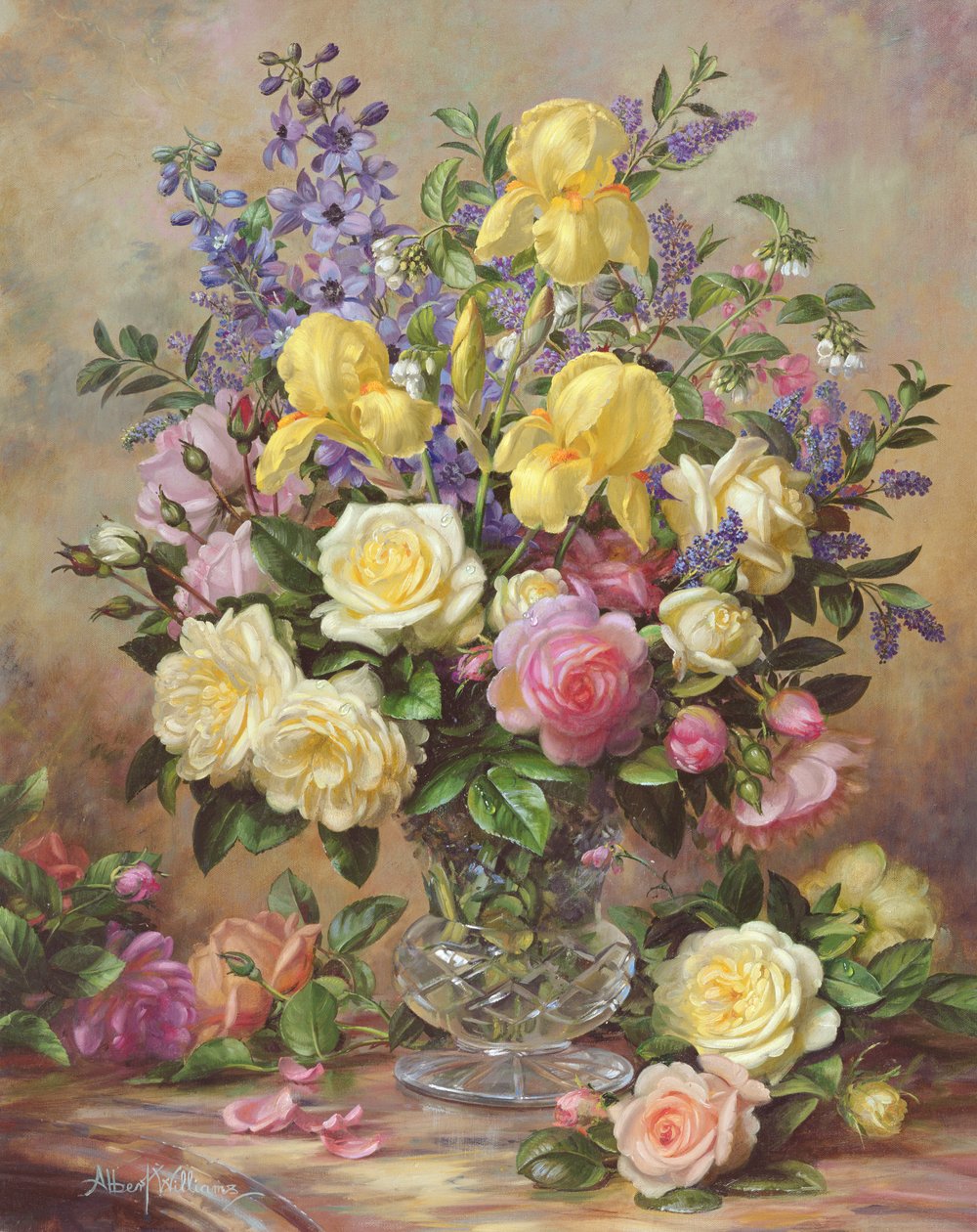 Junes Floral Glory af Albert Williams