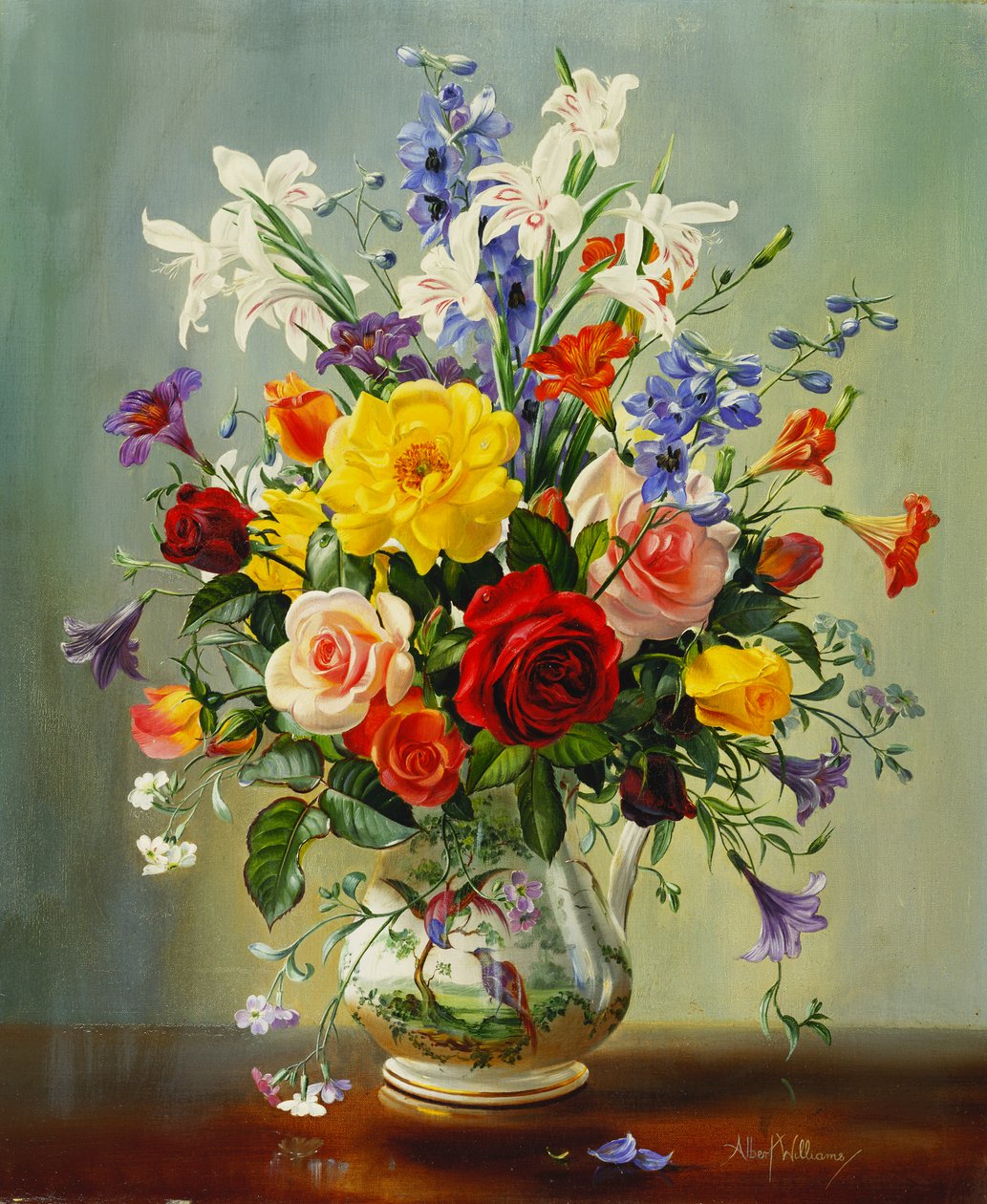 Sommerblomster af Albert Williams