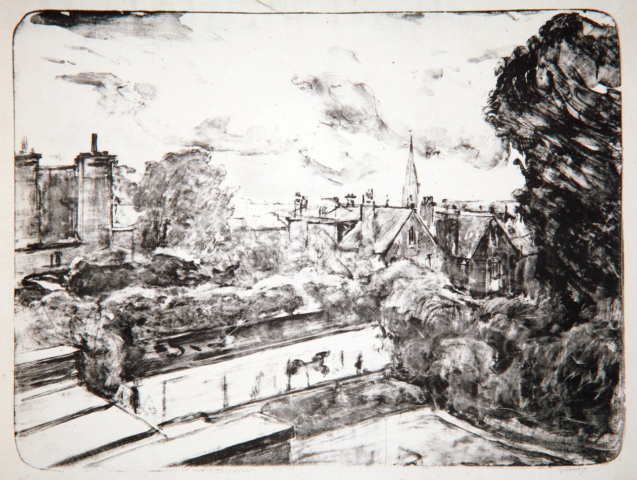 Hampstead, 1916 af Albert de Belleroche