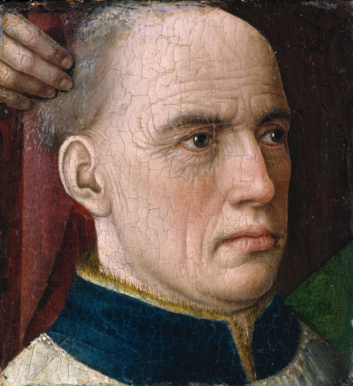 Leder af en donor, ca. 1460. af Albert van Ouwater