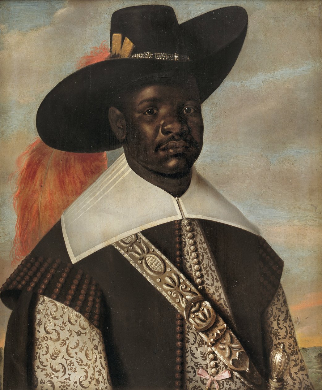 Don Miguel de Castro, udsending fra Kongo, ca. 1643 af Albert van der Eeckhout