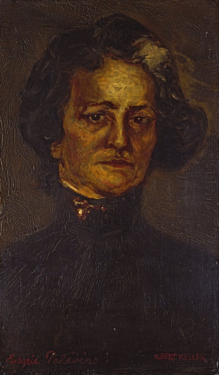 Eusapia Palladino af Albert von Keller