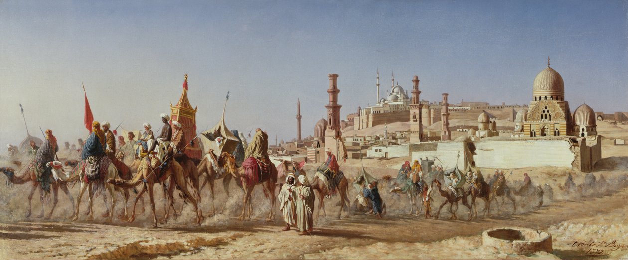 Karavanen, 1872 af Alberto Bozzo