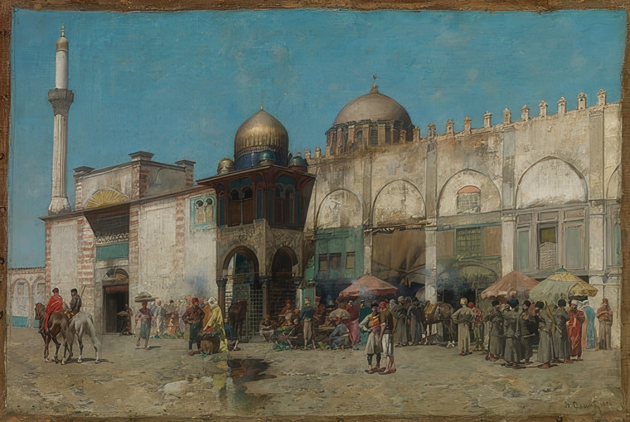 En moské. 1886 af Alberto Pasini