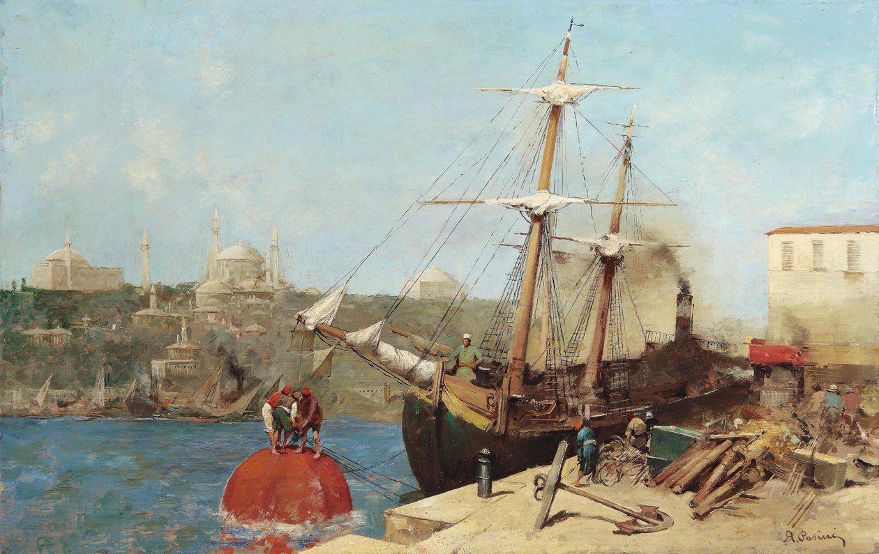 Det Gyldne Horn, 1876 af Alberto Pasini