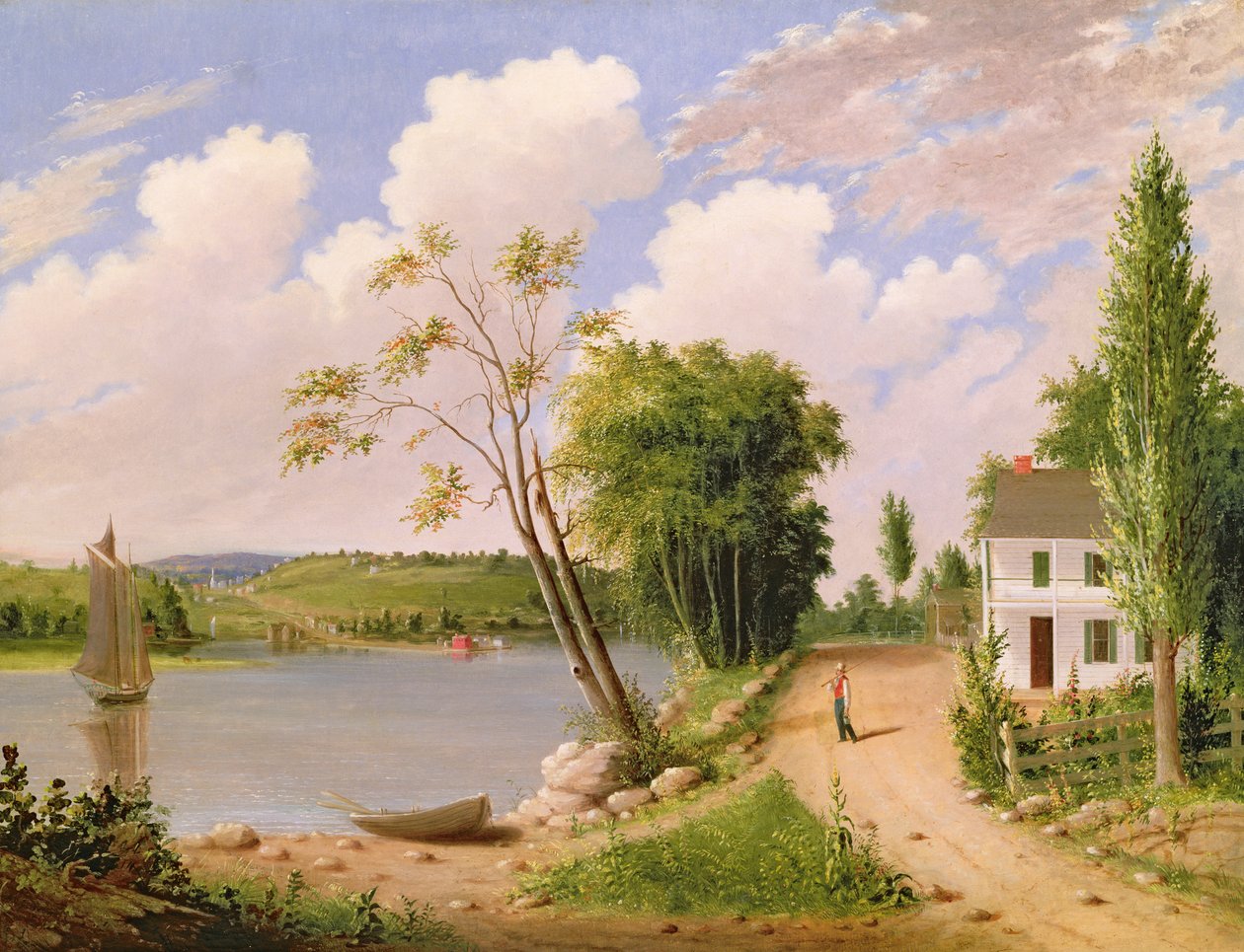 Catskill, New York, 1849 af Albertus D.O Browere