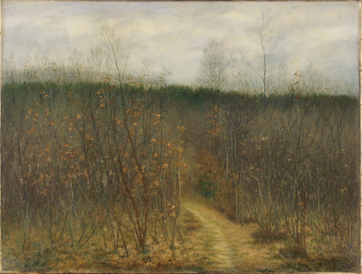 Coppice ved Sint-Martens-Latem af Albijn Van den Abeele