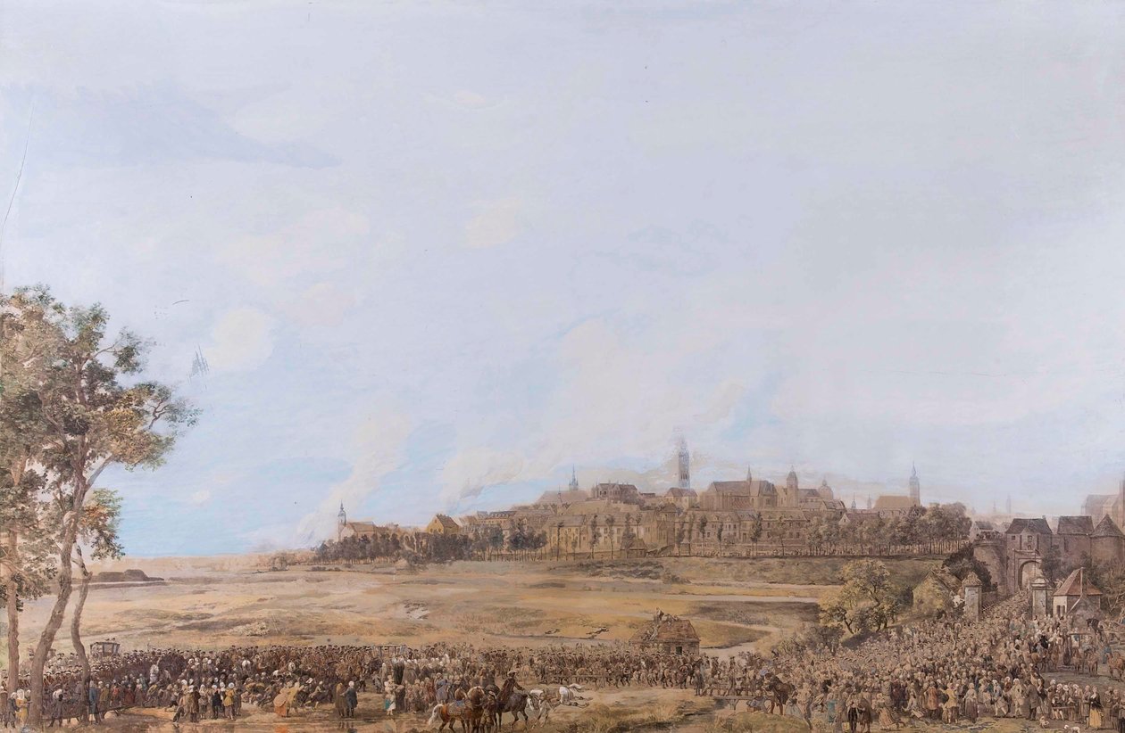 Festlig indrejse i en tysk by af Albrecht Adam