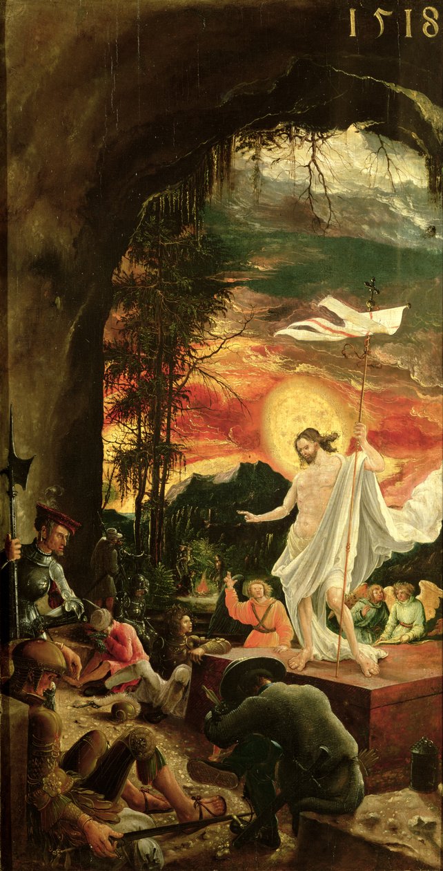 Kristi opstandelse, 1518 af Albrecht Altdorfer