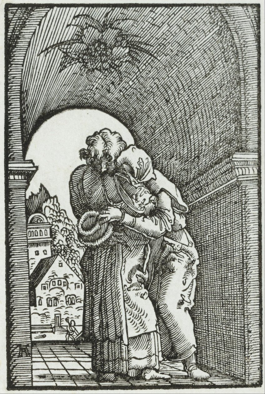 Mødet mellem Joachim og Anne af Albrecht Altdorfer