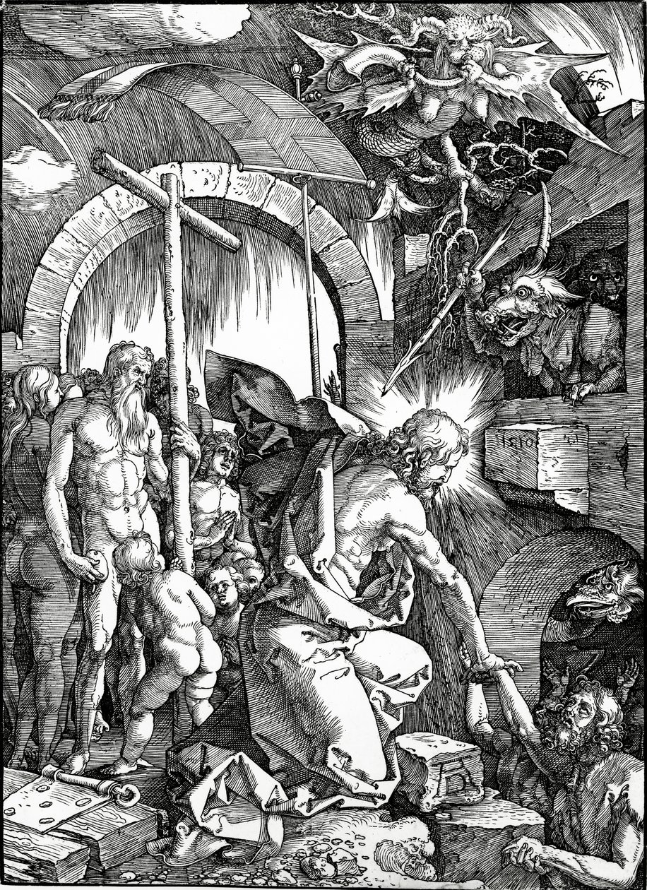 Kristi nedstigning i limbo, 1510 af Albrecht Dürer