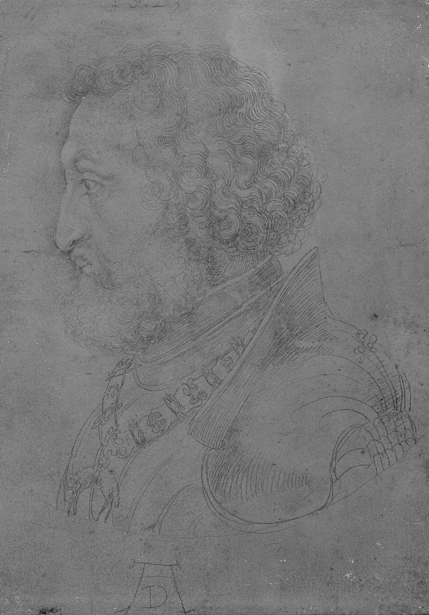 Frederik II af Rhinen, Kurfyrste Pfalz, 1523 af Albrecht Dürer