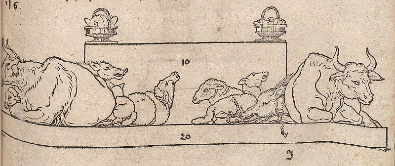 Mindesten for en sejr over oprørske bønder af Albrecht Dürer