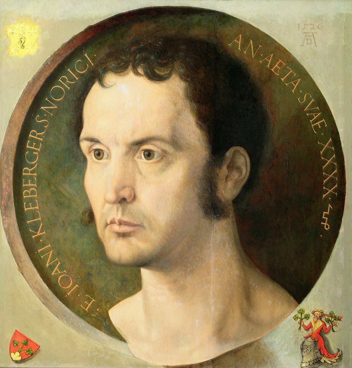 Johannes Kleberger, 40 år, 1526 af Albrecht Dürer