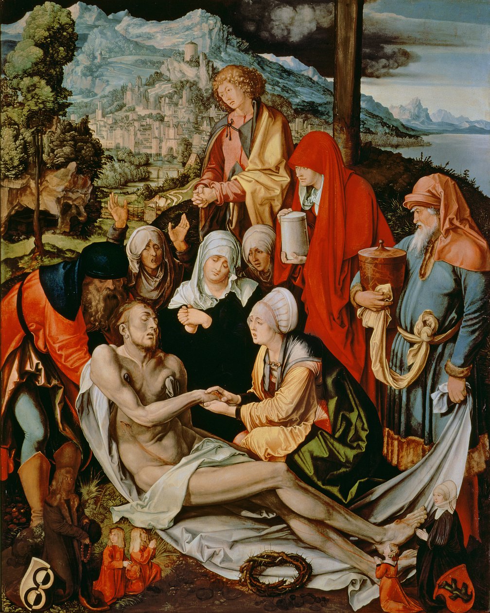 Klagesang for Kristus, 1500-03 af Albrecht Dürer