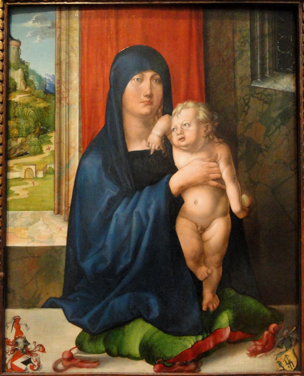 Madonna og barn af Albrecht Dürer