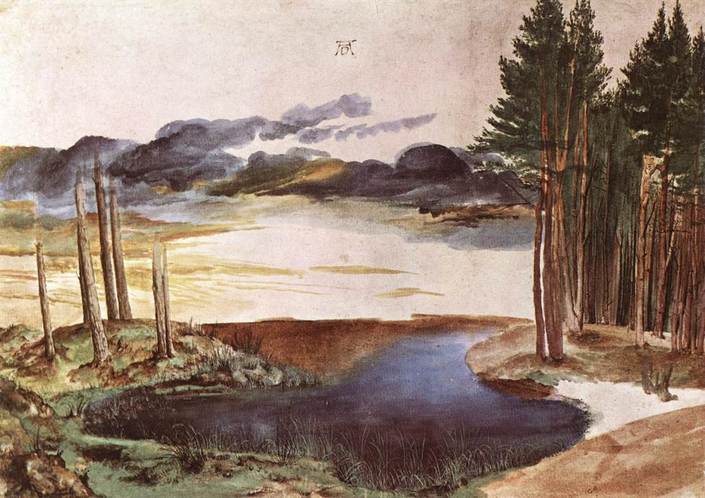 Dam i skoven af Albrecht Dürer