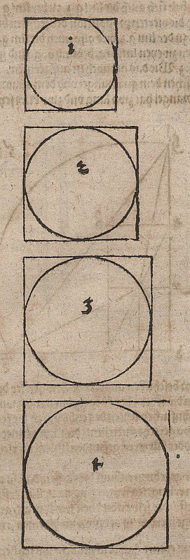 Proportional udvidelse af en kanonkugle af Albrecht Dürer