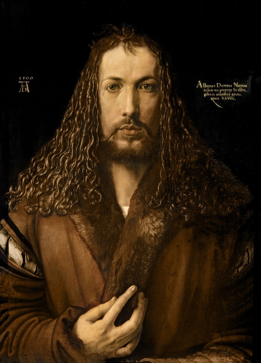 Selvportræt i en alder af otteogtyve år af Albrecht Dürer