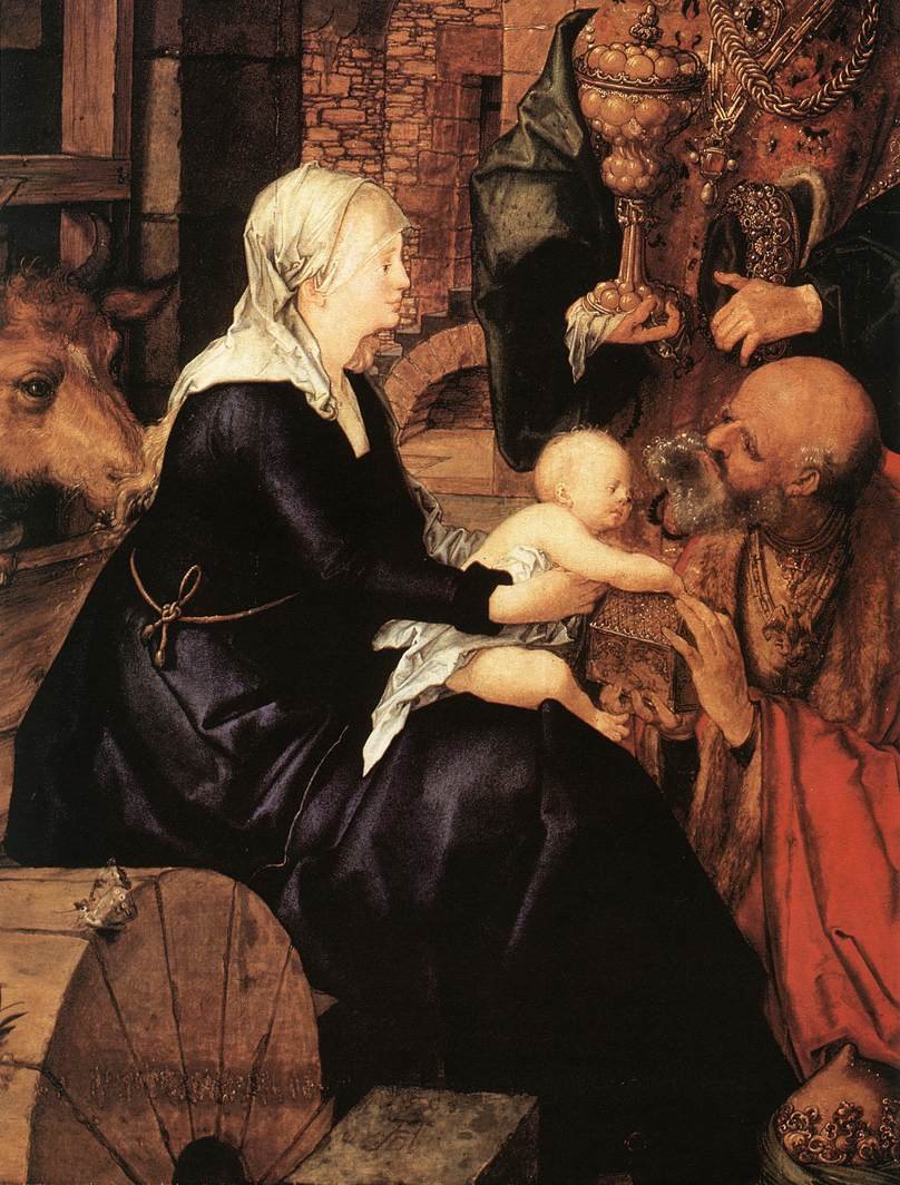 Tilbedelsen af magi af Albrecht Dürer