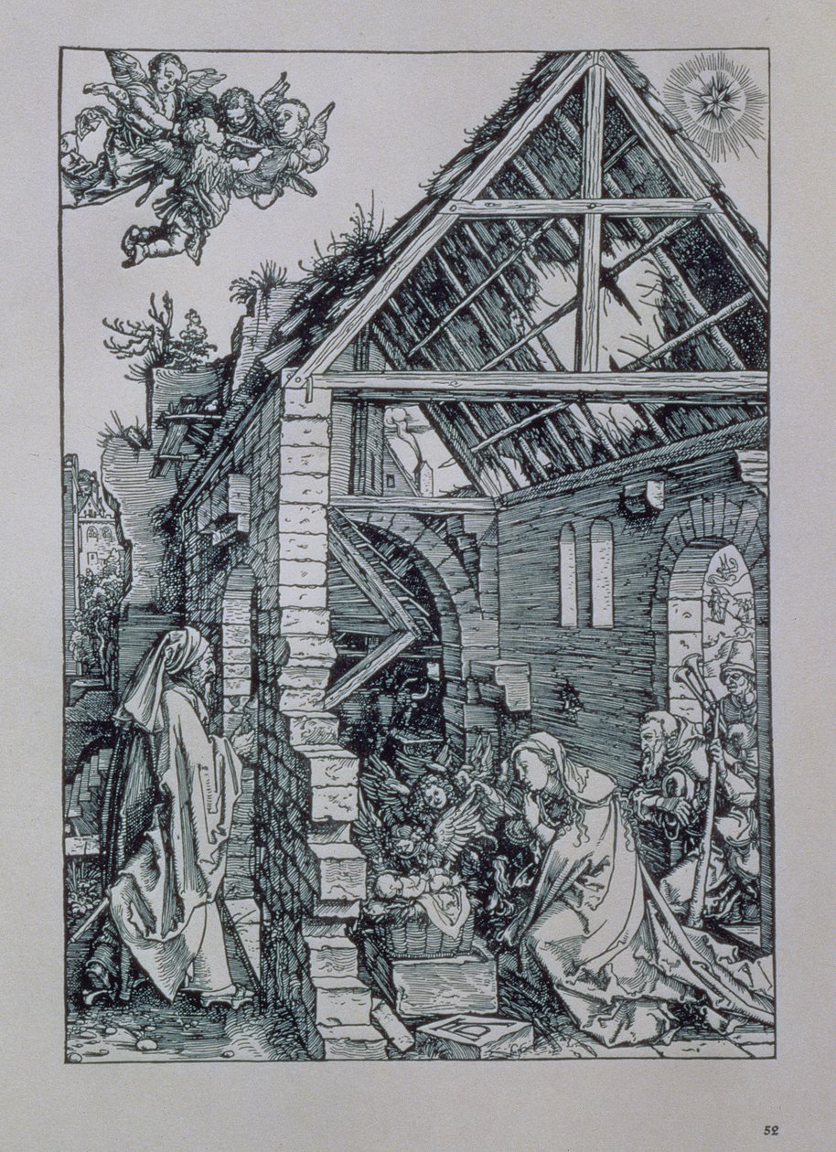 Hyrdernes tilbedelse af Albrecht Dürer