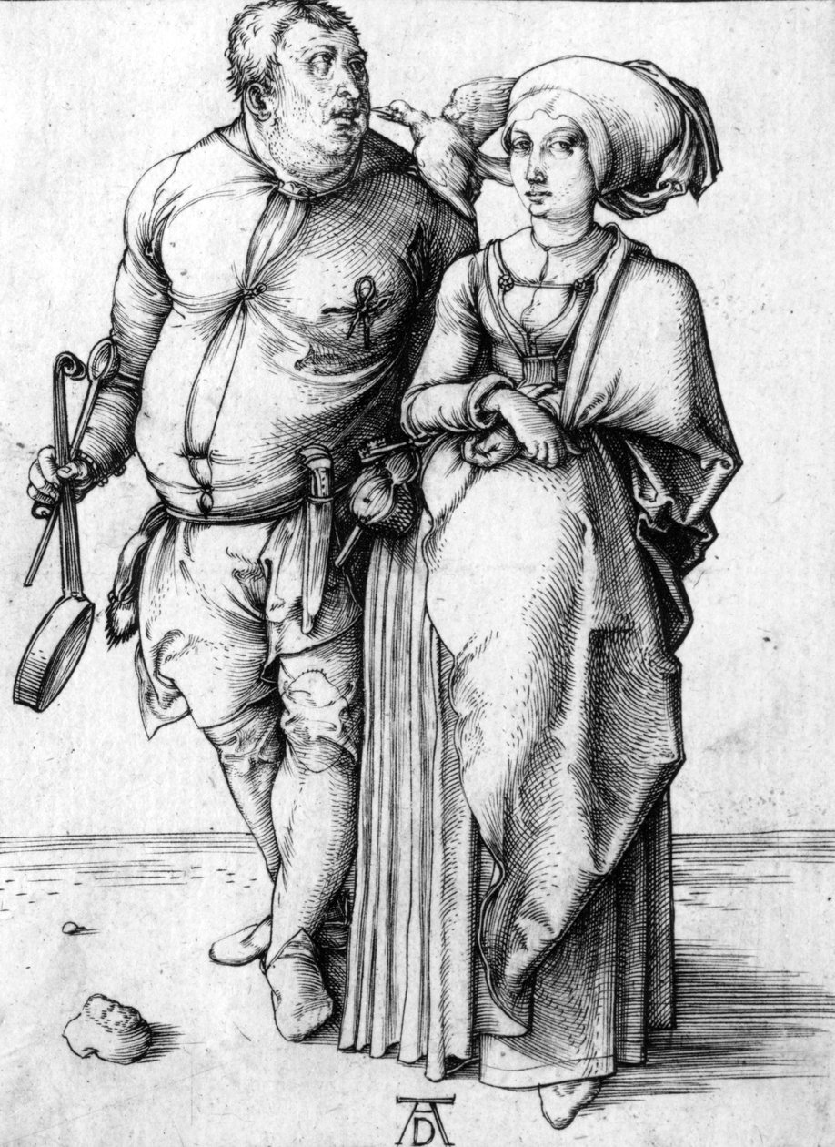 Kokken og hans kone af Albrecht Dürer