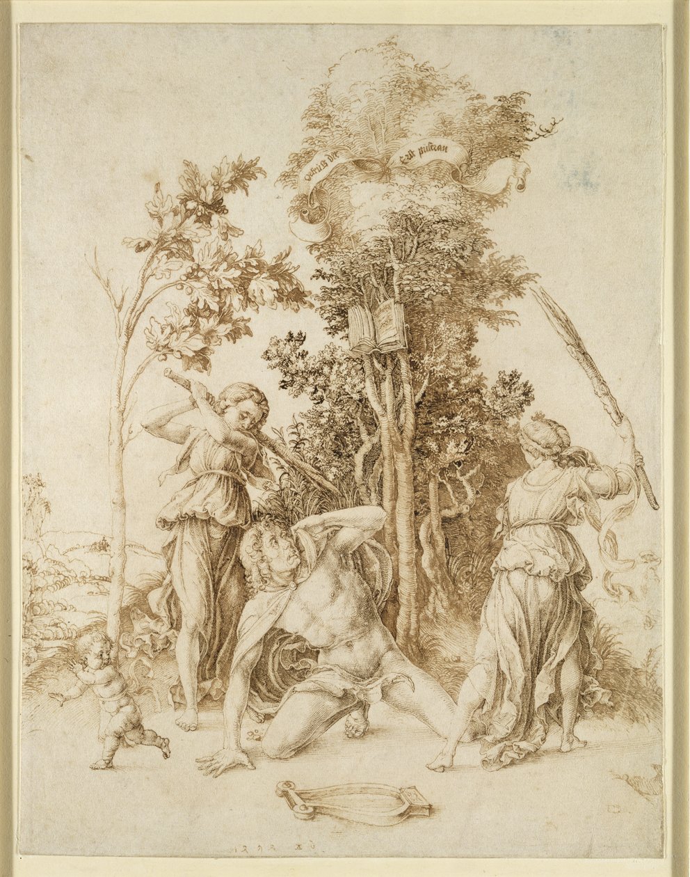 Orfeus død, 1494 af Albrecht Dürer