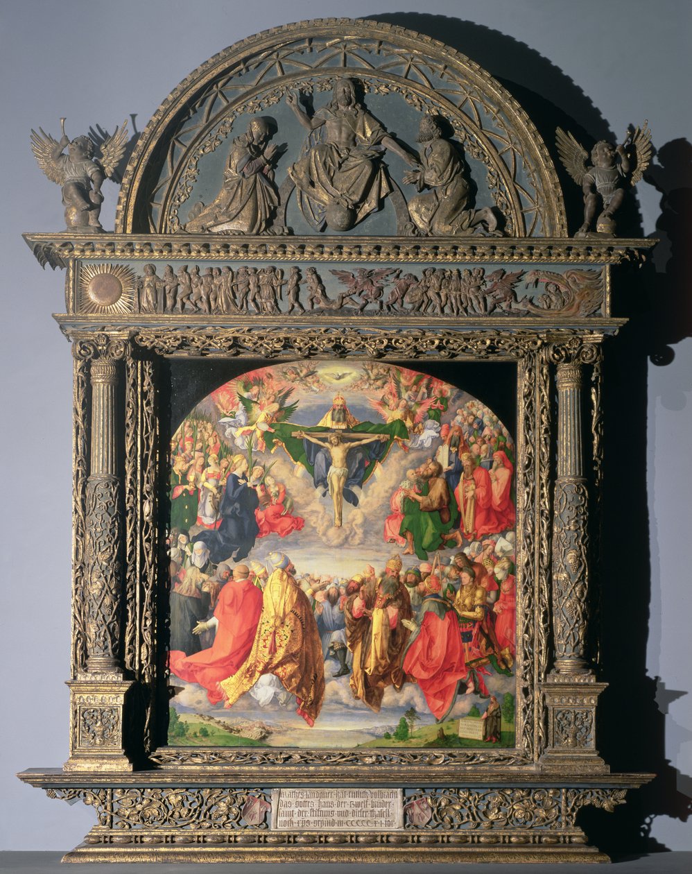 Landauer-altertavlen, Allehelgensdag, 1511 af Albrecht Dürer