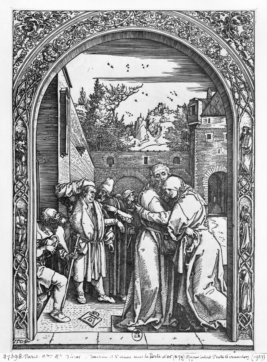 Mødet mellem St. Anne og St. Joachim ved Den Gyldne Port, fra serien 