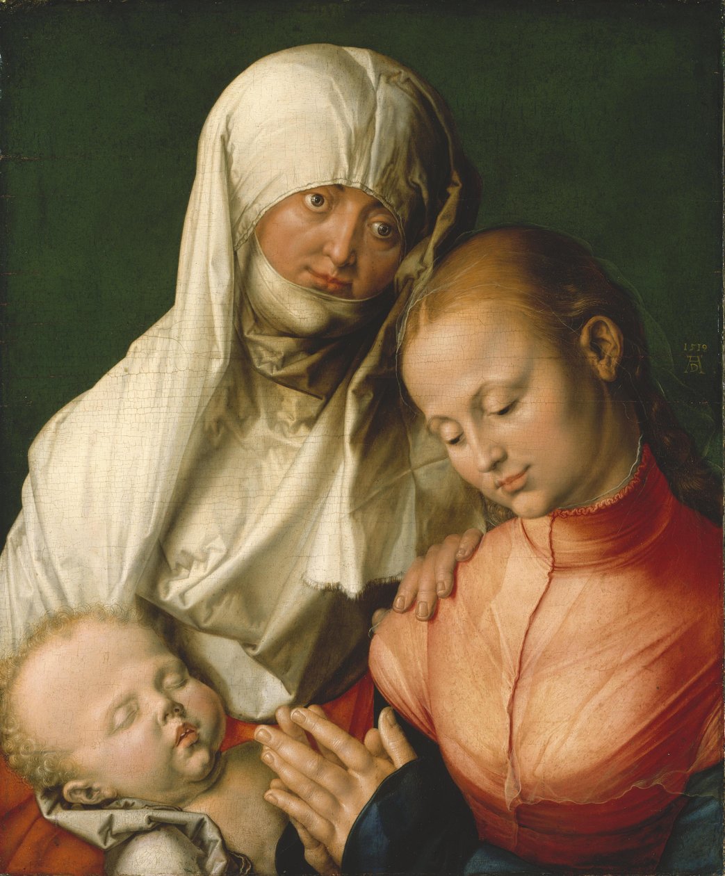 Jomfru og barn med Saint Anne af Albrecht Dürer