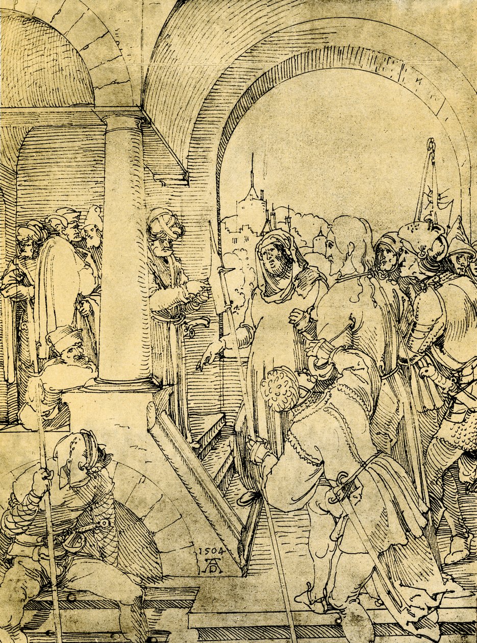 Kristus foran Pilatus af Albrecht Dürer