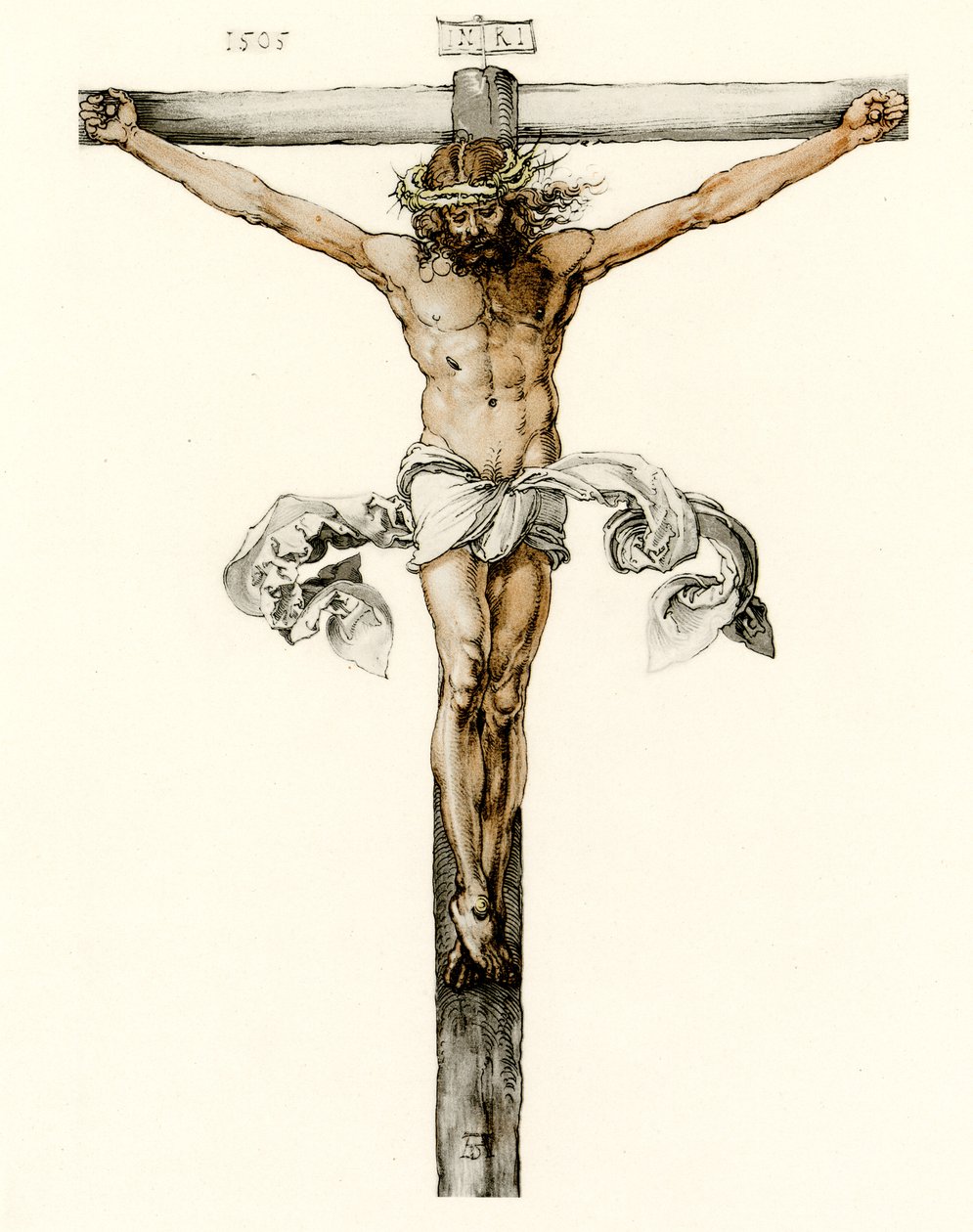 Kristus på korset af Albrecht Dürer