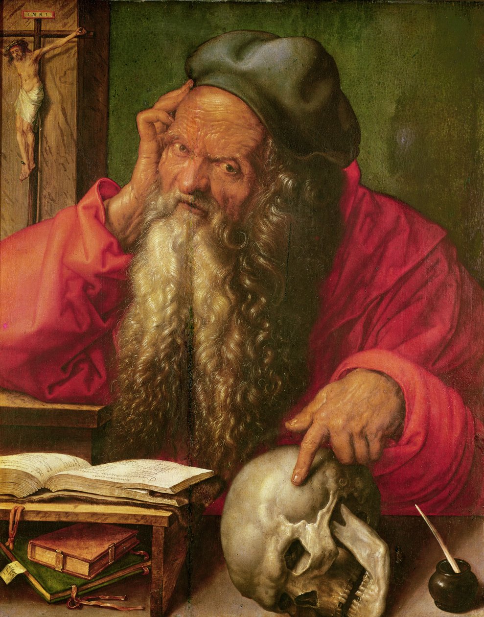 Portræt af Sankt Hieronymus, 1521 af Albrecht Dürer