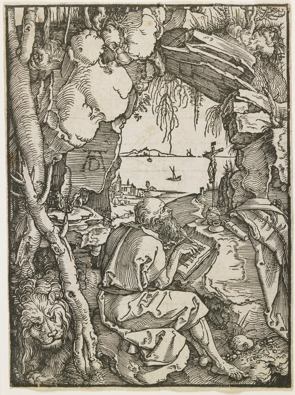 Sankt Hieronymus i en grotte, 1512 af Albrecht Dürer
