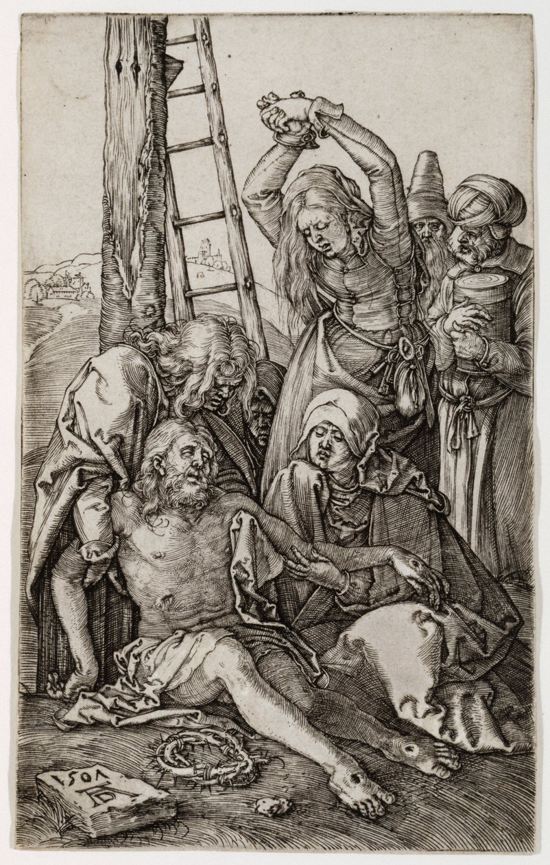 Klagesangen, 1507 af Albrecht Dürer