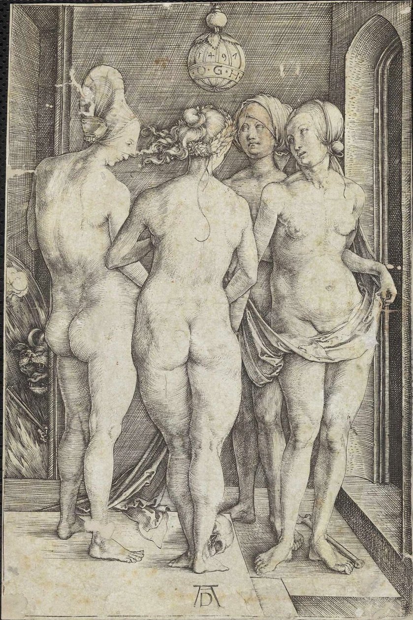 De fire hekse af Albrecht Dürer