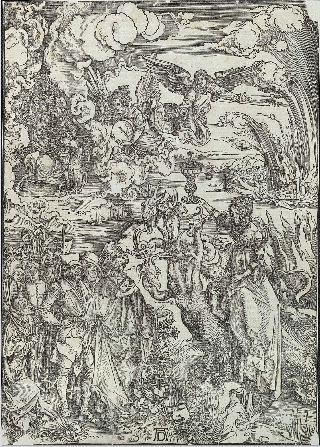 Babylons Hore af Albrecht Dürer