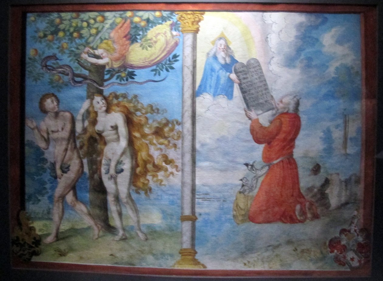 kopi af den tabte makabre dans af m.manuel fra den dominikanske kirkegård i bern (1512-20) af Albrecht Kauw