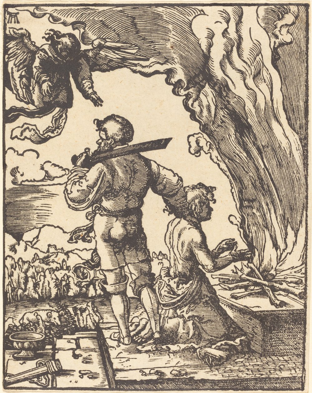 Abrahams Offer af Albrecht Altdorfer
