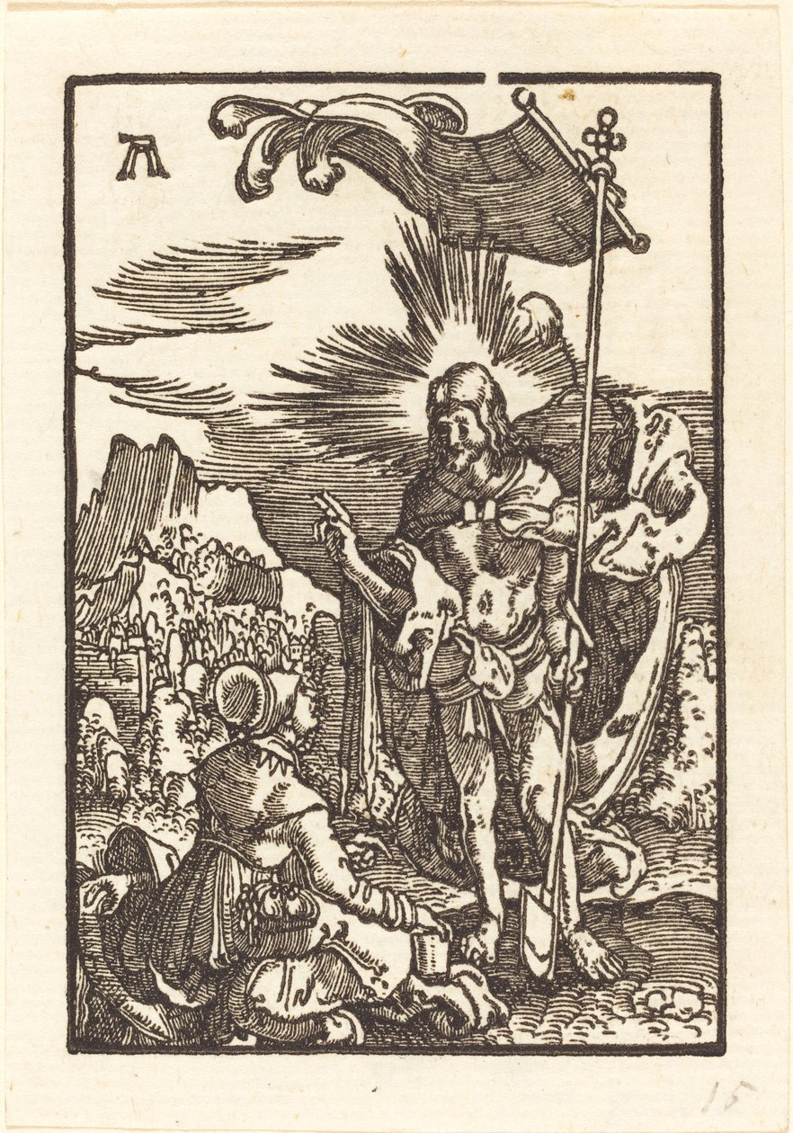 Kristus viser sig for Magdalene af Albrecht Altdorfer