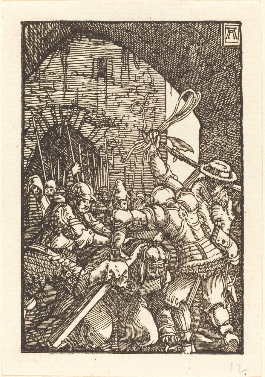 Kristus der bærer korset af Albrecht Altdorfer