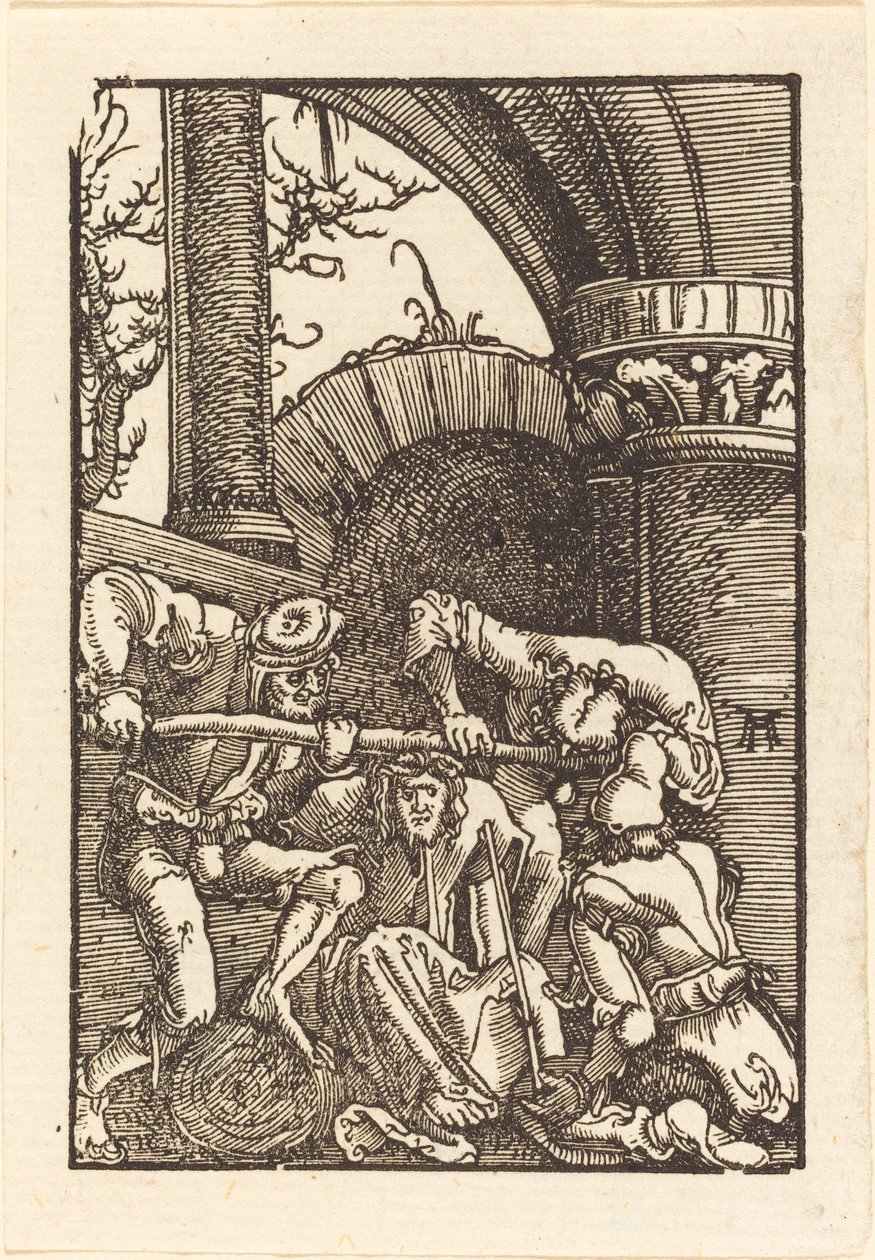 Kristus kronet med torne af Albrecht Altdorfer