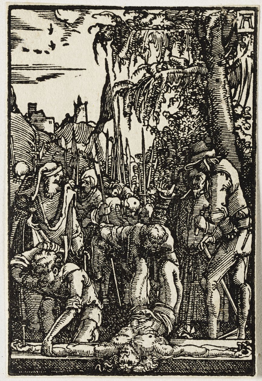 Kristus naglet til korset, ca. 1513. af Albrecht Altdorfer