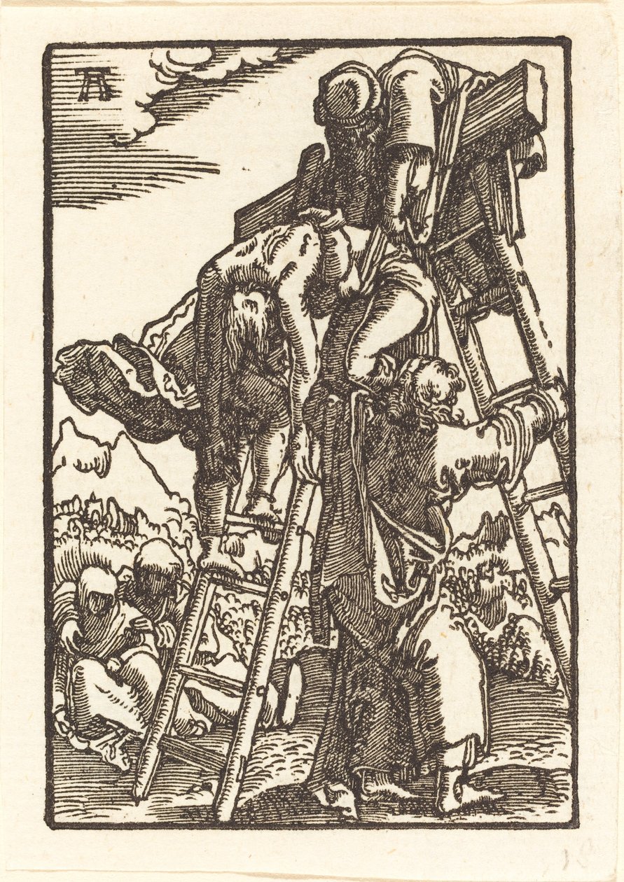 Kristus taget ned fra korset af Albrecht Altdorfer