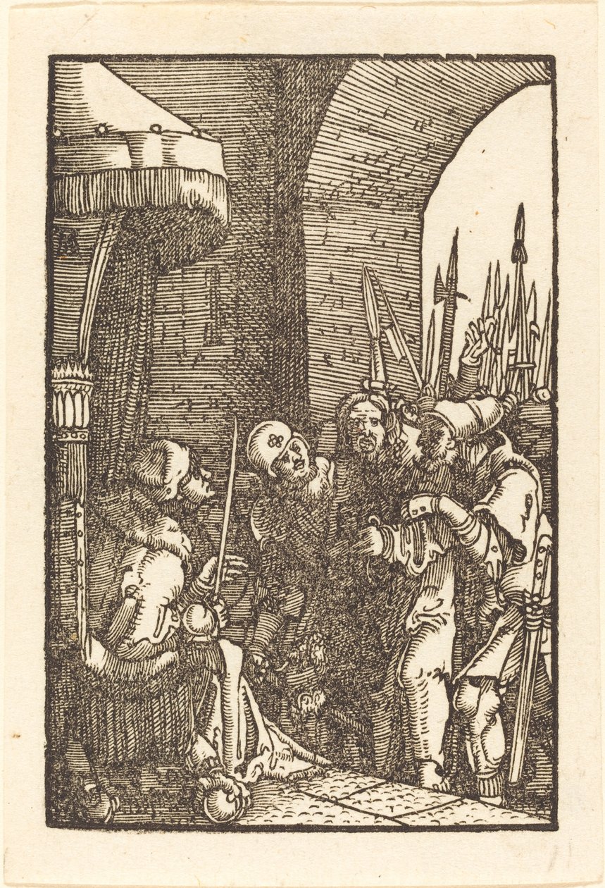 Kristus før Kajfas af Albrecht Altdorfer