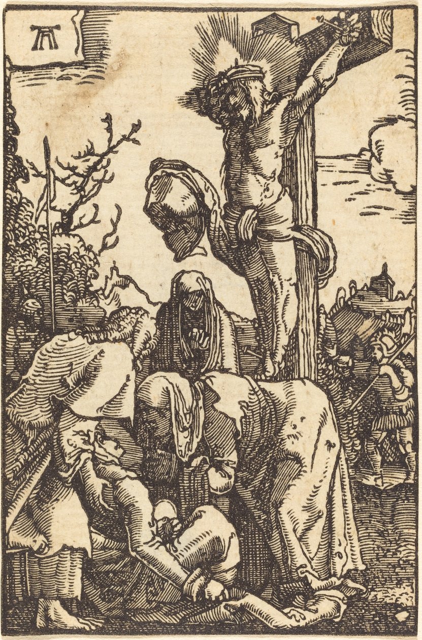 Kristus på korset af Albrecht Altdorfer