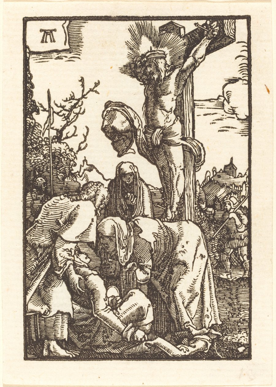 Kristus på korset af Albrecht Altdorfer