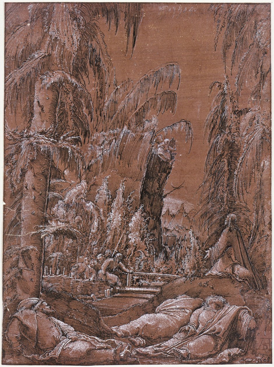 Kristus på Oliebjerget af Albrecht Altdorfer