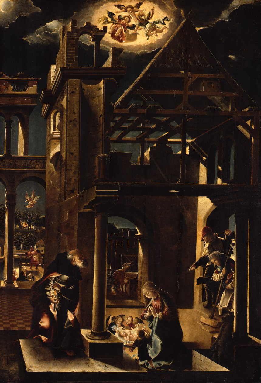Hyrdernes tilbedelse af Albrecht Altdorfer